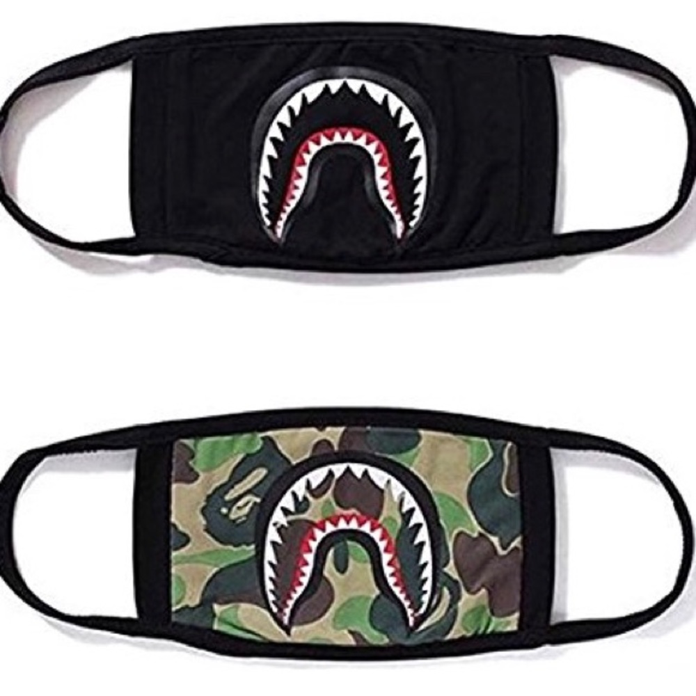 2 Pack Camping First Aid Kits BapeSharkface Masks